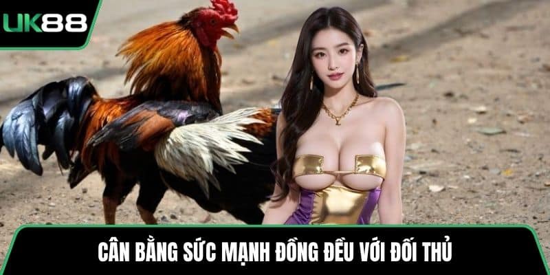Cân bằng sức mạnh đồng đều với đối thủ