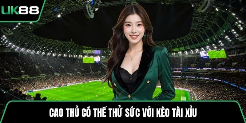Cao thủ có thể thử sức với kèo tài xỉu
