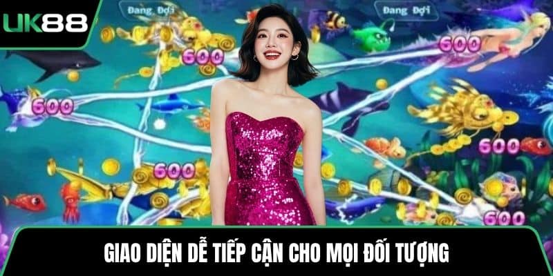 Giao diện dễ tiếp cận cho mọi đối tượng