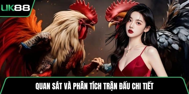 Quan sát và phân tích trận đấu chi tiết